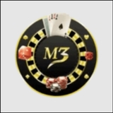 The "m3liveplay" user's logo