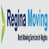 The "Regina Moving" user's logo