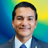 The "Deputado Federal Marcos Pereira" user's logo