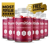 The "Gumitide Gummies Facts Check 2026" user's logo