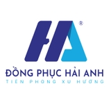 The "May đồng phục Hải Anh" user's logo