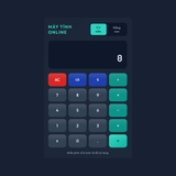 The "máy tính" user's logo