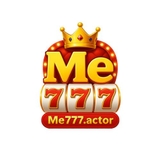 The "me777 actor" user's logo