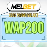 The "melbetcodeofthebest" user's logo
