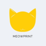 The "MeowPrint" user's logo