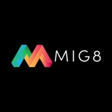 The "Mig8 News" user's logo