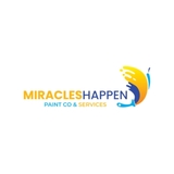 The "Miracles Happen Paint Co & Services" user's logo