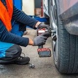 The "Mobile Tire Service of Mesquite" user's logo
