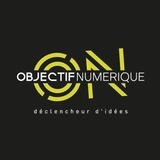 The "Objectif Numérique - Enseigne & Signalétique" user's logo