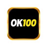 The "OK100 Apostas de alta qualidade e confiabilidade" user's logo