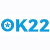 The "OK22 casino" user's logo
