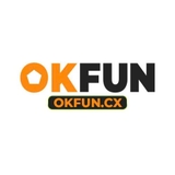 The "OKFUN | Link Vào Nhà Cái Chính Thức 2025" user's logo