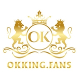 The "okkingfans" user's logo