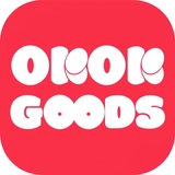 The "okokgoods" user's logo