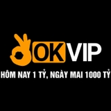 The "Okvip" user's logo