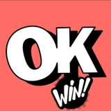 The "OKWIN" user's logo