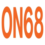 The "On68 tv" user's logo