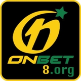 The "ONBET8" user's logo