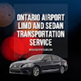 The "Ontario Airport Limo Sedan Transportation Service" user's logo