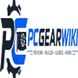 The "pcgearwiki" user's logo