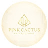 The "Pink Cactus Nail Boutique" user's logo