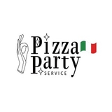 The "Pizza Party Service" user's logo