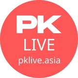 The "pkliveasia" user's logo