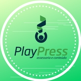 The "PlayPress Assessoria e Conteúdo" user's logo