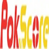 The "pokscore com" user's logo