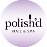 The "Polish'd Nails & Spa" user's logo
