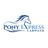 The "Pony Express Car Wash Blackfoot" user's logo