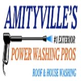 The "Amityville's #1 Exterior Power Washing | Roof & House Washing" user's logo