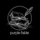The "purplefable" user's logo