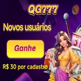 The "qg777 | qg777vip.com - O ponto de encontro entre alegria e conquista" user's logo