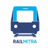 The "RailMitra App" user's logo