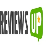 The "Reviews Up" user's logo