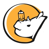 The "rhino-creative-agency" user's logo