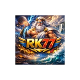 The "RK77" user's logo