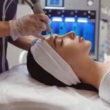 The "HydraFacial in Riyadh" user's logo