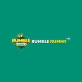 The "RumbleRummy India Official — Real Cash Online Rummy & APK Download" user's logo