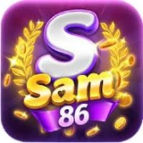 The "SAM86 - Máu Làm Giàu - Cổng Game Đổi Thưởng Uy Tín Nhất 2026" user's logo