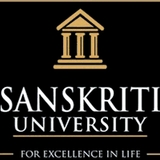 The "sanskriti university" user's logo