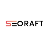The "seoraft" user's logo