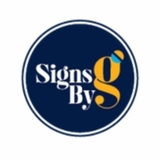 The "Signs by G" user's logo