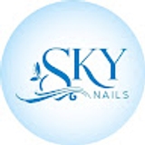 The "SKY NAILS" user's logo