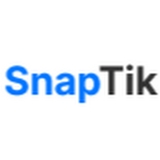 The "SnapTik" user's logo