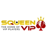 The "SqueenVIP Casino" user's logo