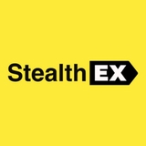 The "StealthEX" user's logo