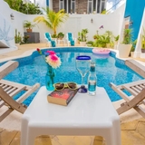 The "cozumelstingray villa" user's logo