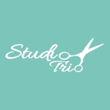 The "Studio Trio Hair Salon" user's logo
